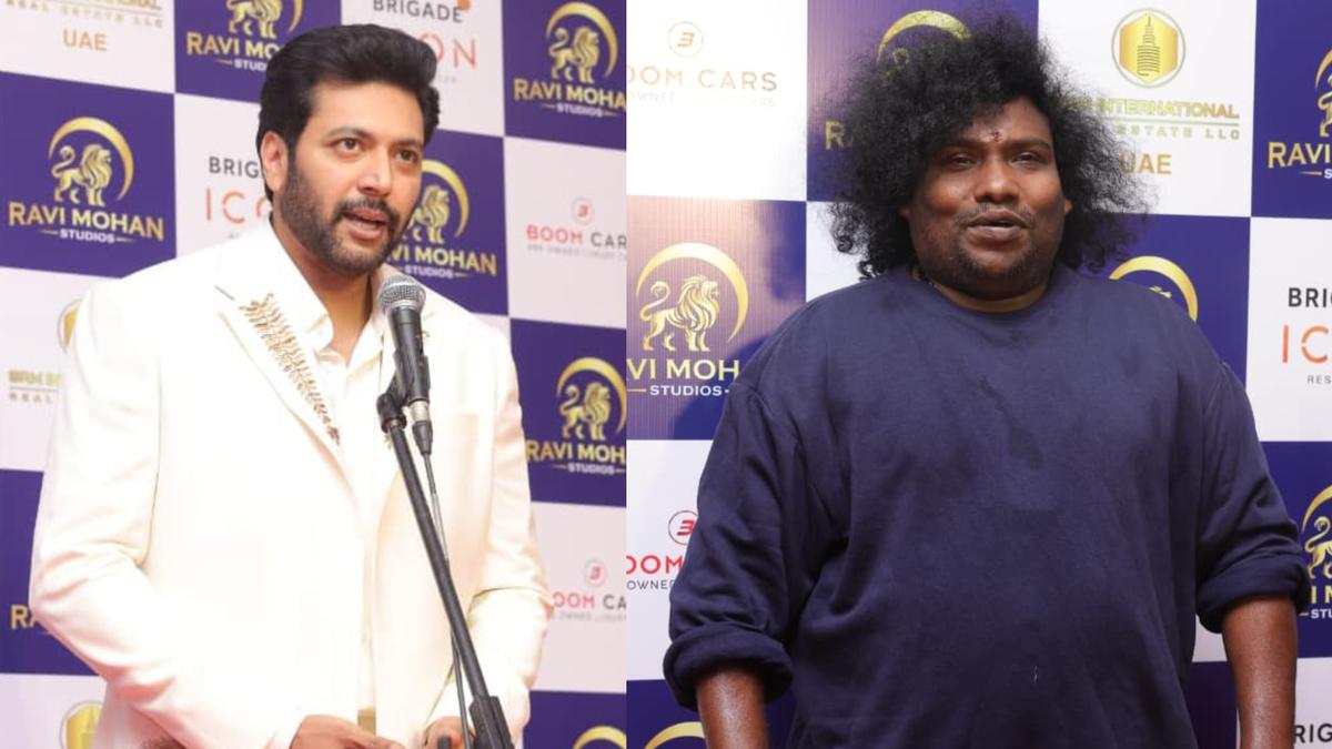 Ravi Mohan to make directorial debut in a film starring Yogi Babu; announces 10 films under production banner